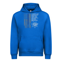 Cobalt police in america correctional officer prayer Urban Hoodie - linhVisuals