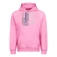 Fuchsia Pink police in america correctional officer prayer Urban Hoodie - linhVisuals