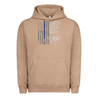 Pigment Burro police in america correctional officer prayer Urban Hoodie - linhVisuals