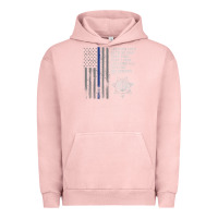 Pigment Salmon police in america correctional officer prayer Urban Hoodie - linhVisuals
