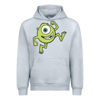 Heather Grey mike wazowski Urban Hoodie - linhVisuals