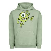 Pigment Oil Green mike wazowski Urban Hoodie - linhVisuals