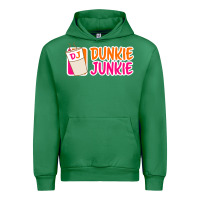 Emerald donut coffee lover dunkie junkie Urban Hoodie - linhVisuals