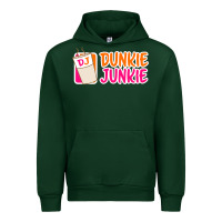 Forest Green donut coffee lover dunkie junkie Urban Hoodie - linhVisuals