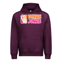 Mauve Wine donut coffee lover dunkie junkie Urban Hoodie - linhVisuals