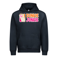 Navy donut coffee lover dunkie junkie Urban Hoodie - linhVisuals