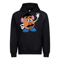 Black mr potato Urban Hoodie - linhVisuals
