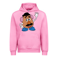 Fuchsia Pink mr potato Urban Hoodie - linhVisuals