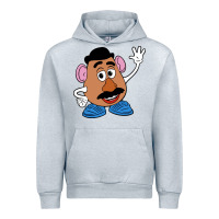 Heather Grey mr potato Urban Hoodie - linhVisuals