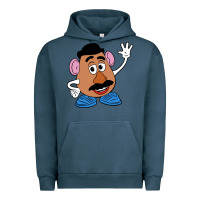Pigment Midnight Navy mr potato Urban Hoodie - linhVisuals