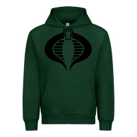 Forest Green Gi Joe Cobra Vintage Urban Hoodie - linhVisuals