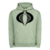Pigment Oil Green Gi Joe Cobra Vintage Urban Hoodie - linhVisuals