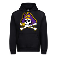 Black East Carolina Pirates Urban Hoodie - linhVisuals