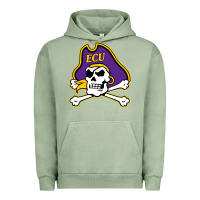 Pigment Oil Green East Carolina Pirates Urban Hoodie - linhVisuals