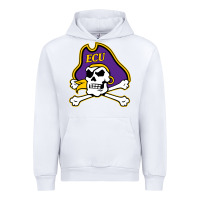White East Carolina Pirates Urban Hoodie - linhVisuals
