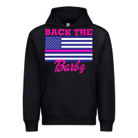 Black NICKI BACK THE BARBZ Urban Hoodie - linhVisuals