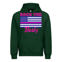 Forest Green NICKI BACK THE BARBZ Urban Hoodie - linhVisuals