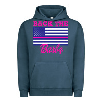 Pigment Midnight Navy NICKI BACK THE BARBZ Urban Hoodie - linhVisuals