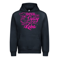Navy Reba Mcentire Diva Like Dolly Rebel Like Reba Urban Hoodie - linhVisuals