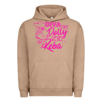 Pigment Burro Reba Mcentire Diva Like Dolly Rebel Like Reba Urban Hoodie - linhVisuals
