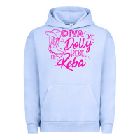 Pigment Grape Ice Reba Mcentire Diva Like Dolly Rebel Like Reba Urban Hoodie - linhVisuals