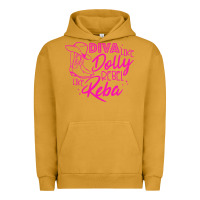 Pigment Peanut Butter Reba Mcentire Diva Like Dolly Rebel Like Reba Urban Hoodie - linhVisuals
