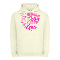 Pigment Pistachio Reba Mcentire Diva Like Dolly Rebel Like Reba Urban Hoodie - linhVisuals