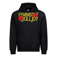 Black feminist killjoy retro women woman Urban Hoodie - linhVisuals
