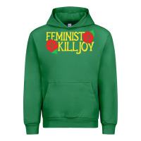 Emerald feminist killjoy retro women woman Urban Hoodie - linhVisuals