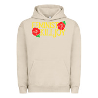 Pigment French Oak feminist killjoy retro women woman Urban Hoodie - linhVisuals
