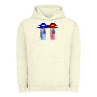 Pigment Pistachio support our police & fire departments   1st responders premium Urban Hoodie - linhVisuals