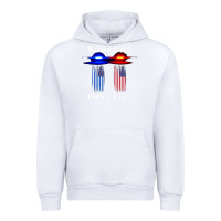White support our police & fire departments   1st responders premium Urban Hoodie - linhVisuals