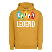 Pigment Peanut Butter funny bingo legend bingo balls game Urban Hoodie - linhVisuals