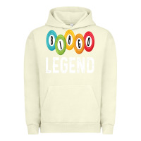Pigment Pistachio funny bingo legend bingo balls game Urban Hoodie - linhVisuals
