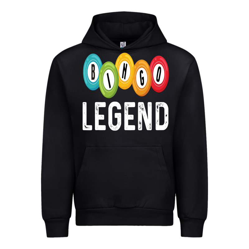 Funny Bingo Legend Bingo Balls Game Urban Hoodie by linhVisuals | Teevron
