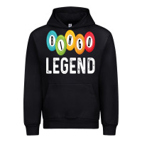 Black funny bingo legend bingo balls game Urban Hoodie - linhVisuals