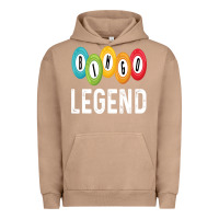 Pigment Burro funny bingo legend bingo balls game Urban Hoodie - linhVisuals
