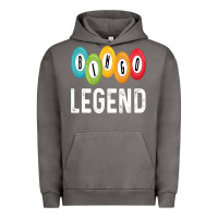 Pigment Tornado funny bingo legend bingo balls game Urban Hoodie - linhVisuals