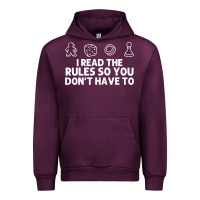 Mauve Wine funny board game lovers gamers players Urban Hoodie - linhVisuals