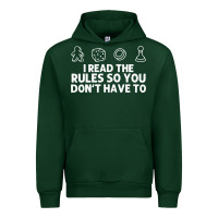 Forest Green funny board game lovers gamers players Urban Hoodie - linhVisuals