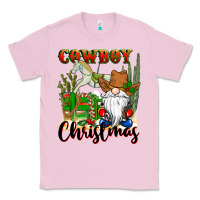 Bubblegum Pink cowboy christmas gnome Classic Tee - CowGirlArtShop