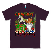 Plum cowboy christmas gnome Classic Tee - CowGirlArtShop