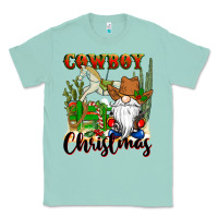 Seafoam cowboy christmas gnome Classic Tee - CowGirlArtShop
