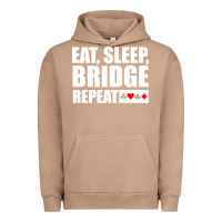 Pigment Burro funny bridge card game lover bridge Urban Hoodie - linhVisuals