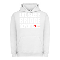 Pigment Lunar Rock funny bridge card game lover bridge Urban Hoodie - linhVisuals