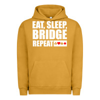 Pigment Peanut Butter funny bridge card game lover bridge Urban Hoodie - linhVisuals