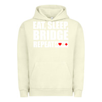 Pigment Pistachio funny bridge card game lover bridge Urban Hoodie - linhVisuals