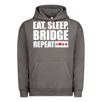 Pigment Tornado funny bridge card game lover bridge Urban Hoodie - linhVisuals