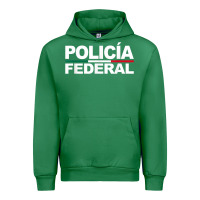 Emerald mexico policia federal mexican police law enforcement Urban Hoodie - linhVisuals