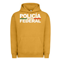 Pigment Peanut Butter mexico policia federal mexican police law enforcement Urban Hoodie - linhVisuals